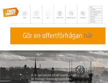Tablet Screenshot of fiberdirekt.se